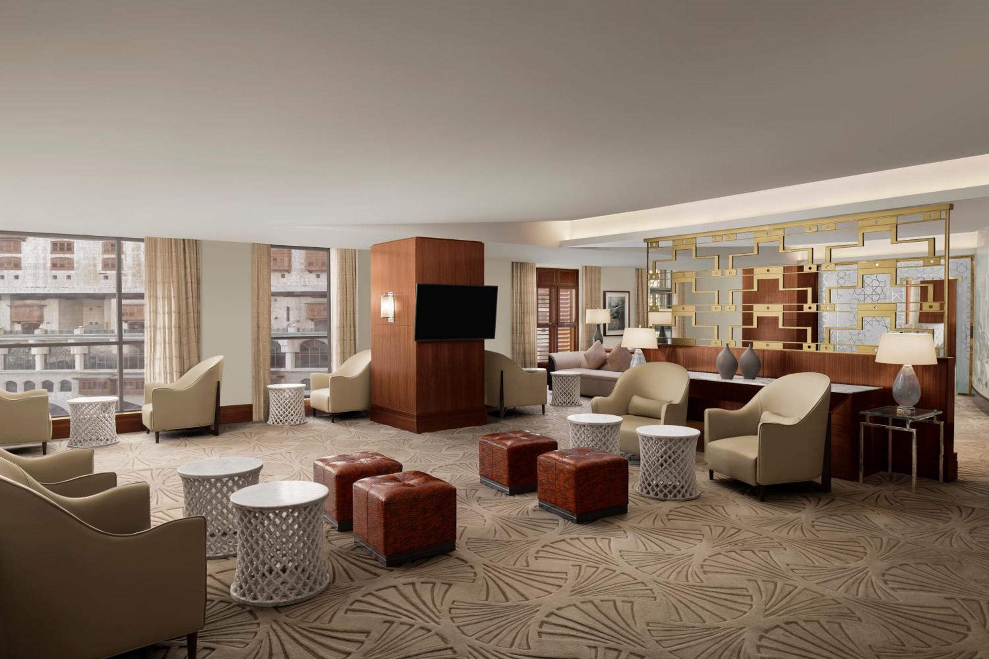 Hotel Conrad Jabal Omar Makkah Mekka Exterior foto The Club lounge at San Francisco International Airport